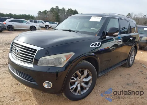 2012 Infiniti Qx56 from USA, damaged, VIN JN8AZ2NF5C9518225